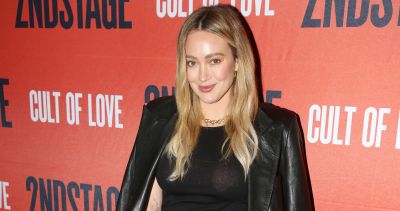 Fia kísérte el egy Broadway premierre Hilary Duff-ot