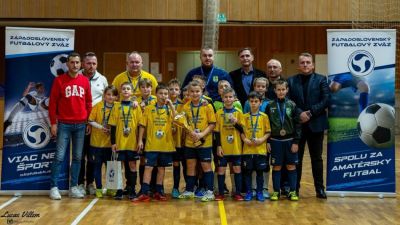 Bronzéremmel zártak a csallóközi focistapalánták (U11) a kerületi terembajnokságon