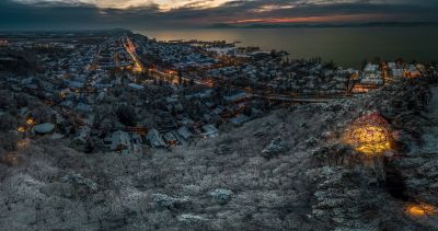 Ilyen gyönyörű a Balaton télen