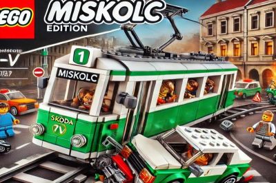 Miskolci villamos Lego-kiadásban, avagy az internet népét is megihlették a kiütések