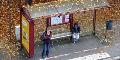 Összedőlt egy buszmegálló Újvidéken – FOTÓ