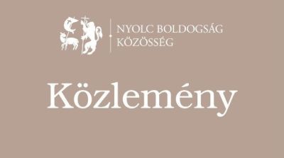 A Nyolc Boldogság Közösség közleménye közösségük tagjának egyházi vizsgálatáról