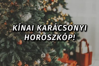 Itt a nagy kínai karácsonyi horoszkóp mind a 12 csillagjegynek!