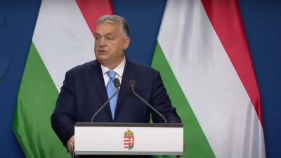 Orbán Viktor a nemzetközi sajtótájékoztatón: 