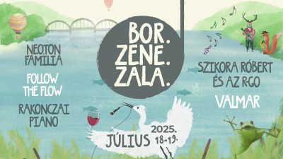 Bor.Zene.Zala fesztivál / Kányaváry Borbirtok / 2025.07.18-19.