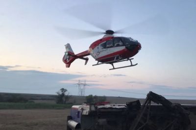 Lezuhant egy mentőhelikopter, miután nekiütközött a kórház falának Törökországban