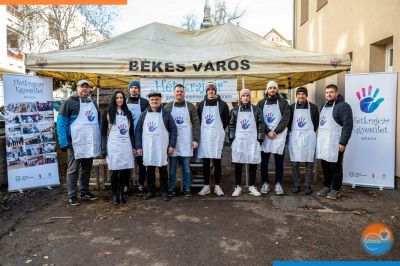 150 adag babgulyást és buktát osztottak szét a rászoruló gyerekek és családjaik számára