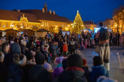 Galéria az állatsimogatóról, a Komédiás Kompánia előadásáról és a fényfestésről