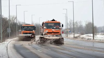 Hófúvásra figyelmeztet a Magyar Közút