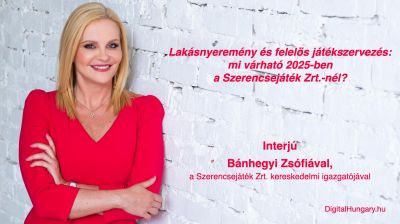 Lakásnyeremény és felelős játékszervezés: mi várható 2025-ben a Szerencsejáték Zrt.-nél?