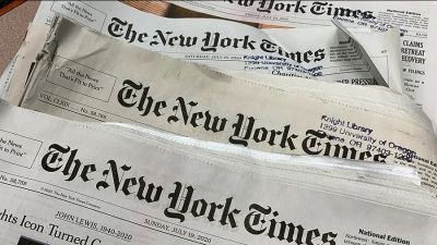 Karácsonyi ajándék a médiának – Konszolidálódna a The New York Times