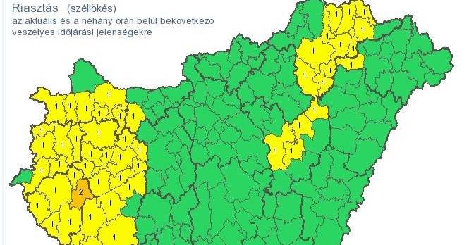 Van, ahol már akkor a szél, hogy másodfokú riasztást adtak ki miatta