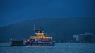 Mesés karácsonyi látványosságok a Balatonon