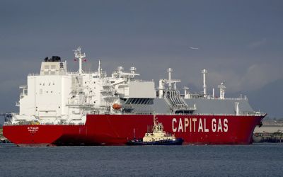 Megérkezett Ukrajnába az első amerikai LNG-szállítmány