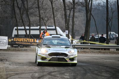 Bardóczy Ádámék nyerték a mini Szilveszter Rallyt