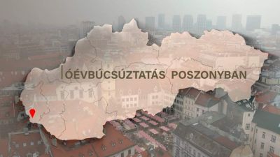 Óévbúcsúztatás Pozsonyban - VIDEÓ