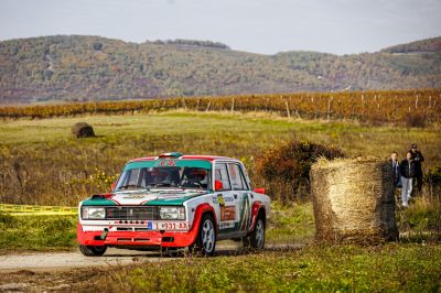 Így autózott kategória második időt Rácz Gábor és Krampek Nándor a mini Szilveszter Rallyn