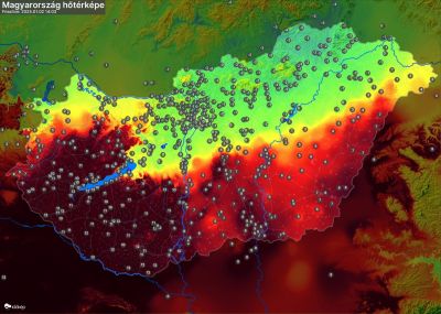 Az időjárás Trianonja: kettészakadt az ország a hőtérképen