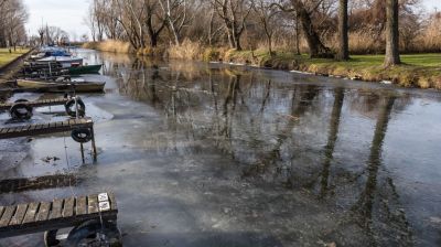 Elképesztő kontrasztot figyeltek meg a Balatonnál