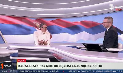 Vučić már megint összevissza beszél, kibontakozóban a szerb falangizmus