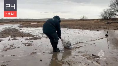 Ötvenéves orosz hajók okoztak környezeti katasztrófát