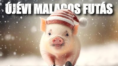 Újévi malacos futás