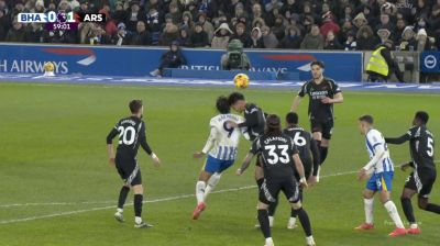 Vitatható tizenegyessel egyenlített a Brighton, az Arsenal megint pontokat vesztett