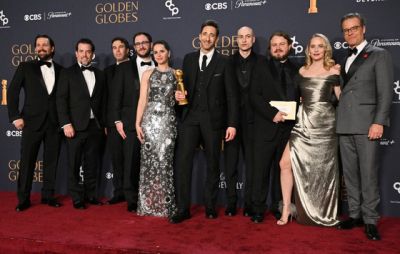  A brutalista rendezője a Golden Globe díjátadón Aubrey Plaza nemrég meghalt férjéről is megemlékezett  