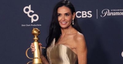 Igazi csoda! A nagybeteg Bruce Willis így ujjongott volt felesége, Demi Moore Golden Globe győzelme után - videó