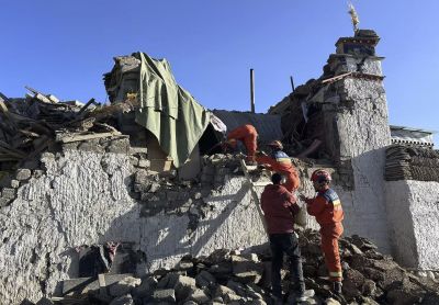 Erős földrengés volt a Tibetben, többen meghaltak