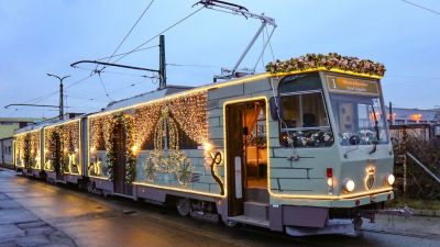 Magyar adventi villamos a legszebb egész Európában + videó, fotók