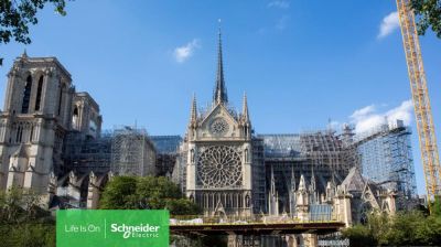 A Schneider Electric is hozzájárult a Notre Dame újjáépítéséhez