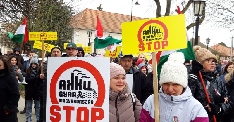 Debreceni akkumulátorgyár: közös tüntetésre készülnek a civilek és a Tisza Szigetek