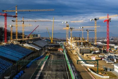 Fotók: így áll most a Hungaroring átalakítása