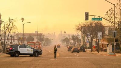 Sokkoló felvétel: így fogták el a Los Angeles-i gyújtogatás gyanúsítottját + videó