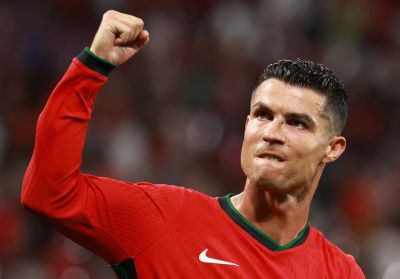 Videón Cristiano Ronaldo idei első gólja