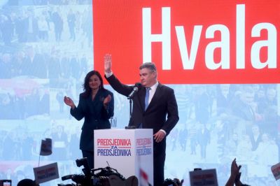 A szociáldemokrata Zoran Milanović nyerte a horvát elnökválasztást