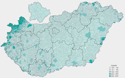 Térképen mutatjuk, honnan mennek külföldre dolgozni – nem csak a határ mellett van sok ingázó