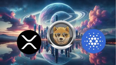 A kriptobálnák az XRP és az ADA mellett a Dogen 15.000%-os befektetési potenciáljáért 2025 közepére