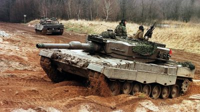 Alaposan megsorozták az oroszok az ukrán Leopard 2A4-est a háború legforróbb szektorában