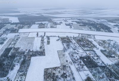 Nap képe: hófödte Papere kertek