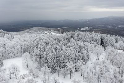 5 magyarországi kilátó, ahonnan gyönyörű a téli panoráma