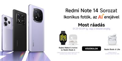 Akciófigyelő: Még ráadás óra és fülhallgató jár az új Redmi telefonokhoz