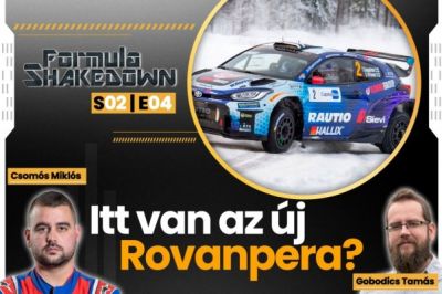 Formula Shakedown: Itt van az új Rovanpera?